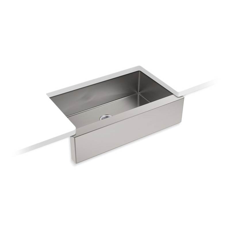 Kohler Strive® 35-1/2'' x 21-1/4'' x 9-5/16'' undermount single-bowl farmhouse kitchen sink