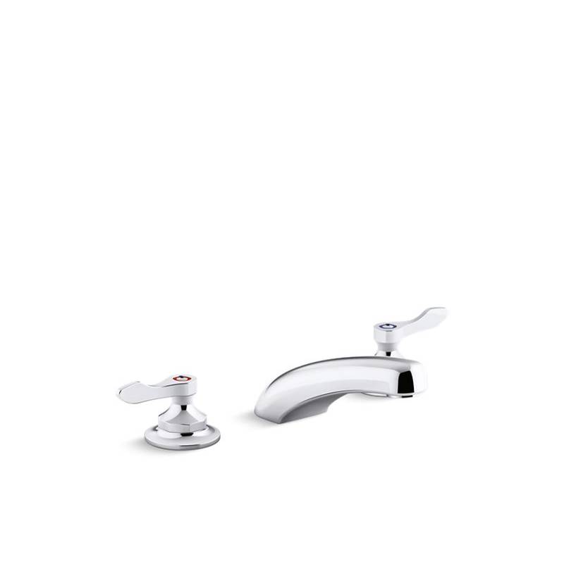 Kohler Triton® Bowe® 0.5 gpm widespread bathroom sink faucet with laminar flow and lever handles, drain not included