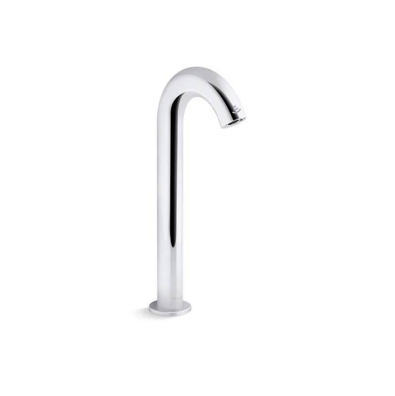 Kohler Oblo® Tall Touchless faucet with Kinesis™ sensor technology and temperature mixer, DC-powered