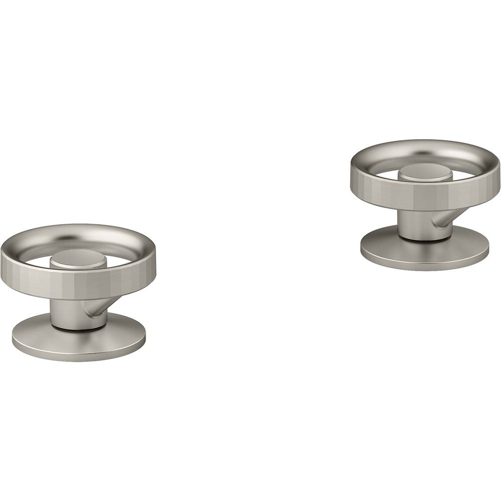 Kohler Components™ deck-mount bath faucet handles with Industrial design