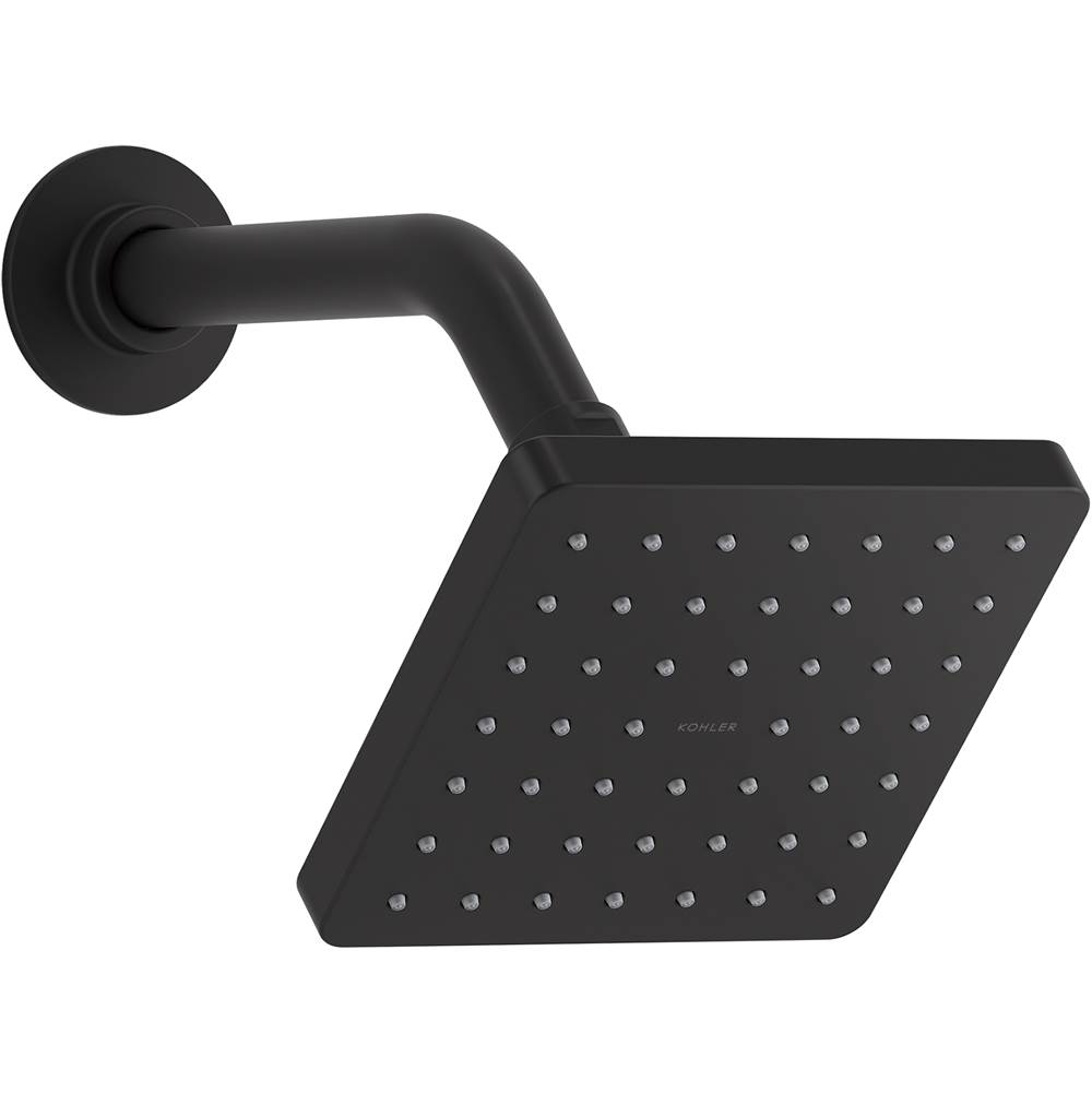 Kohler Parallel™ 1.75 gpm single-function showerhead with Katalyst® air-induction technology