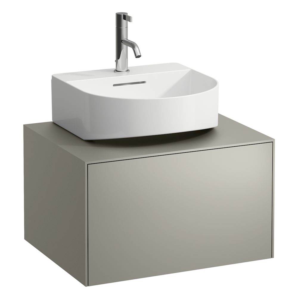 Laufen Drawer element Only, 1 drawer, matching small washbasin 816341, centre cut-out Nero Marquina Marble