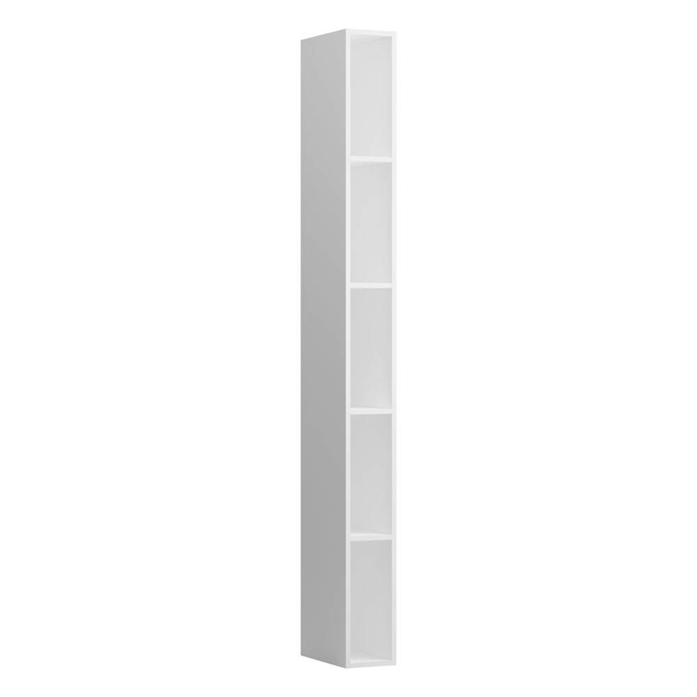 Laufen Tall Cabinet ''slim'' with open front, 4 shelves