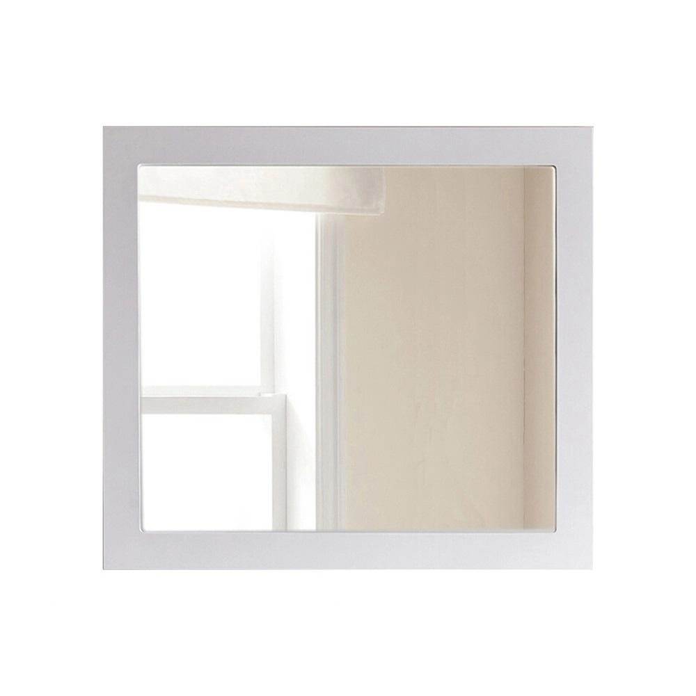 LAVIVA Fully Framed 36'' White Mirror