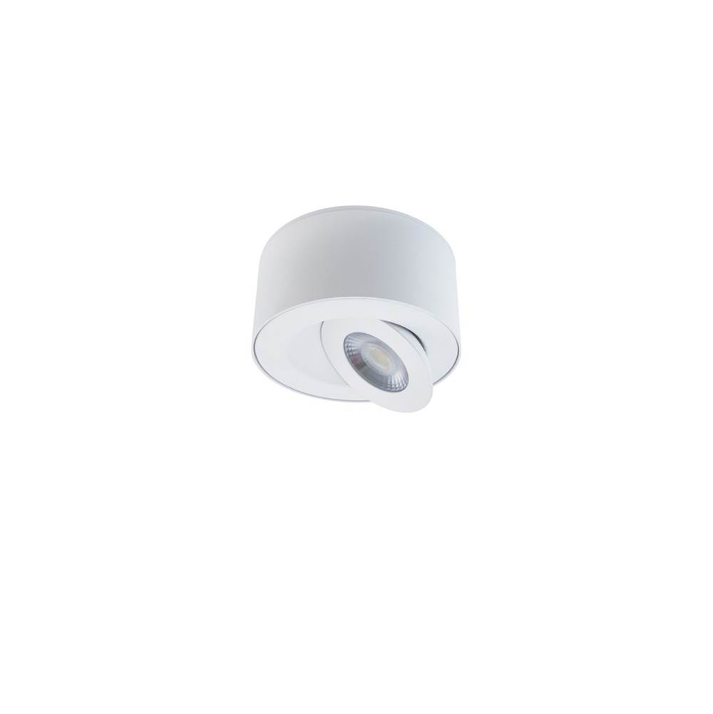 Modern Forms I Spy 5'' LED Outdoor Flush Mount Light 3000K in White