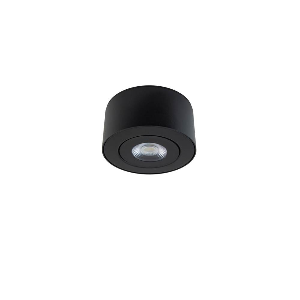 Modern Forms I Spy 5'' LED Outdoor Flush Mount Light 3500K in Black