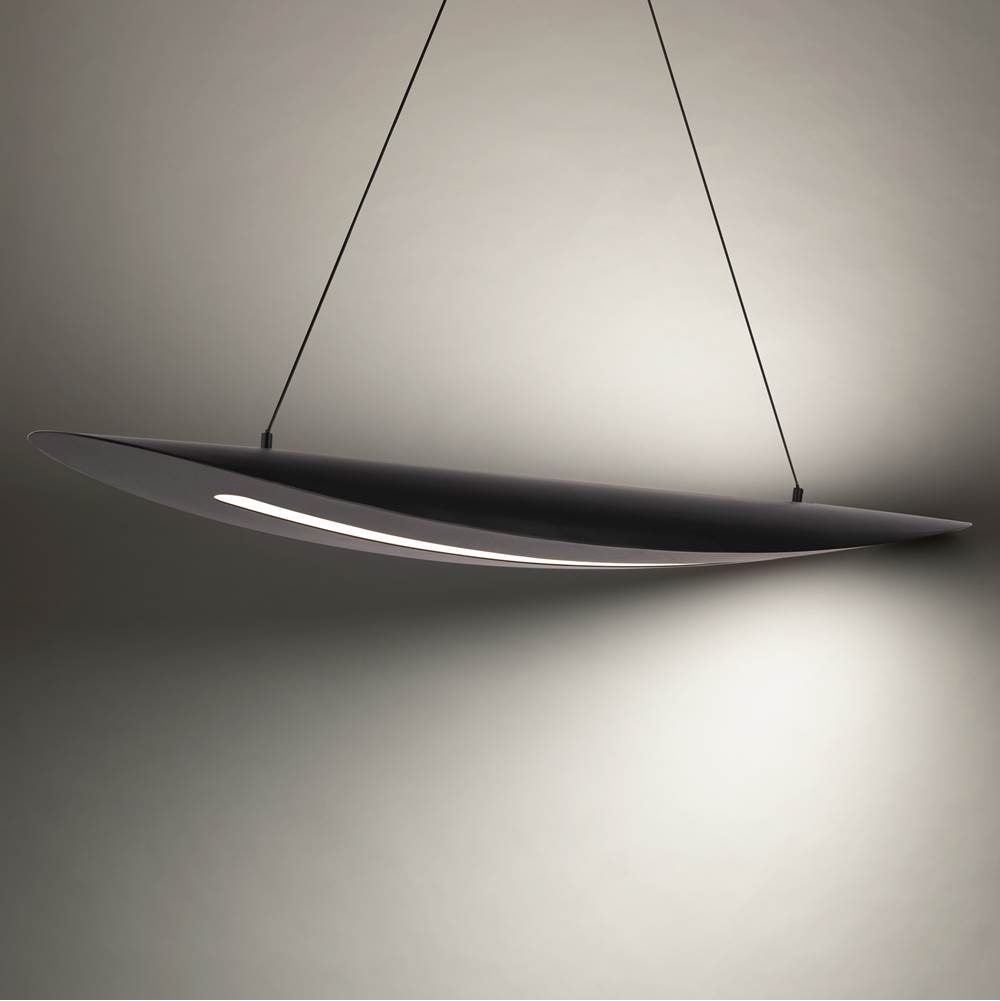 Modern Forms Black Jack 44'' LED Indoor Linear Pendant Light 3000K in Black