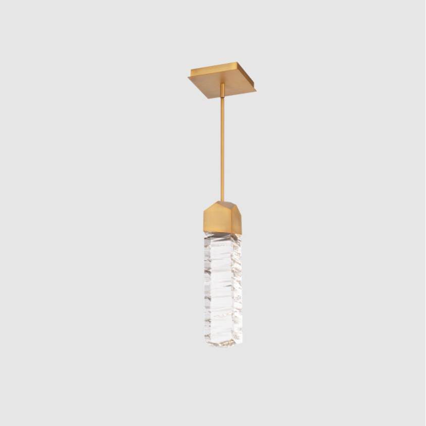 Modern Forms Juliet 15'' LED Mini Pendant Light 3500K in Aged Brass