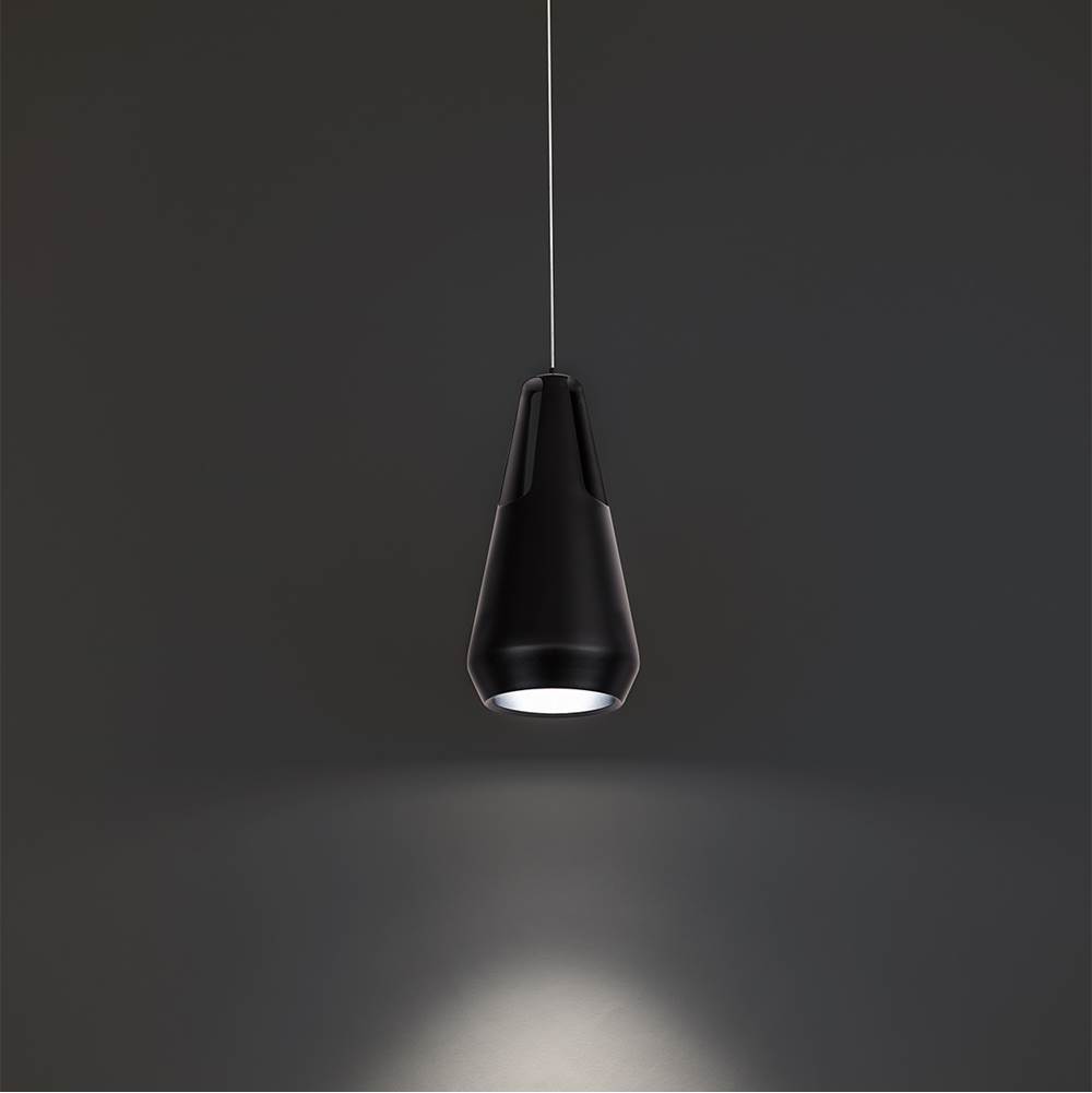 Modern Forms Ingot 10'' LED Mini Pendant Light 3000K in Black