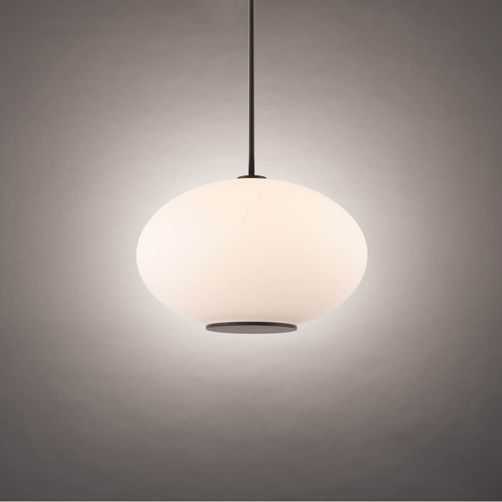 Modern Forms Illusion 22'' LED Indoor Pendant Light 2700K in Black
