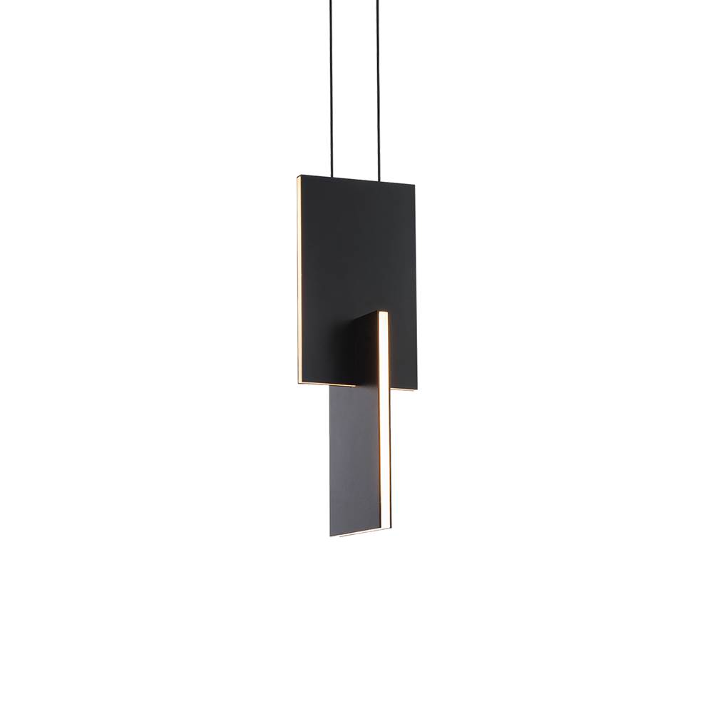 Modern Forms Amari 14'' LED Chandelier Light 3000K in Black