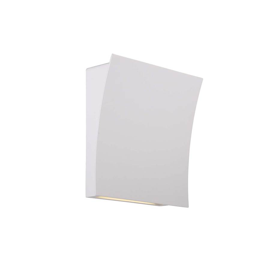Modern Forms Slide 10'' LED Wall Sconce Light 3000K in White