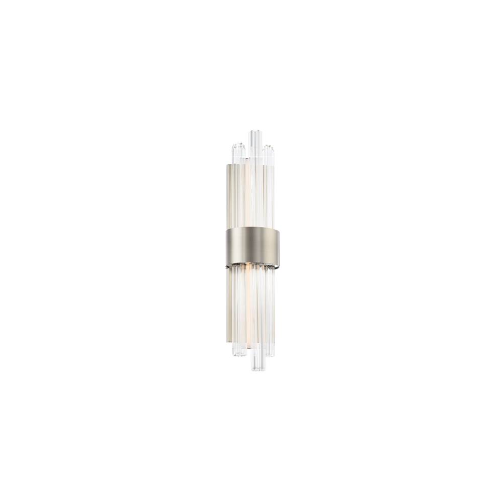 Modern Forms Luzerne 18'' LED Wall and Bath Vanity Light 3000K in Brushed Nickel