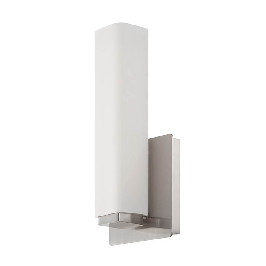 Modern Forms Vogue 11'' LED Wall and Bath Light 3000K in Brushed Nickel