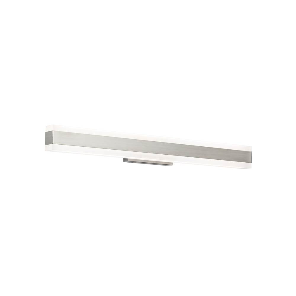 Modern Forms Cinch 25'' LED Bath and Vanity Light 3500K in Brushed Nickel