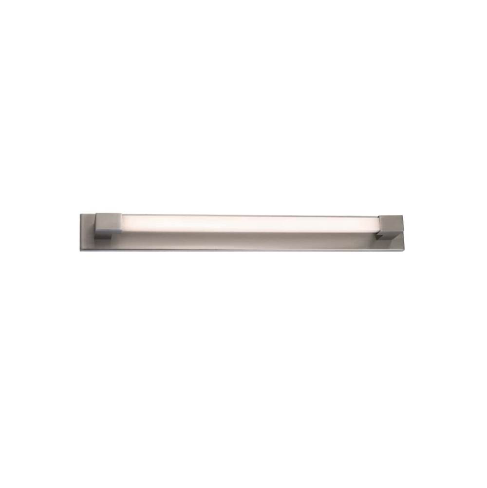 Modern Forms Barre 27'' LED Wall and Bath Vanity Light 2700K in Brushed Nickel