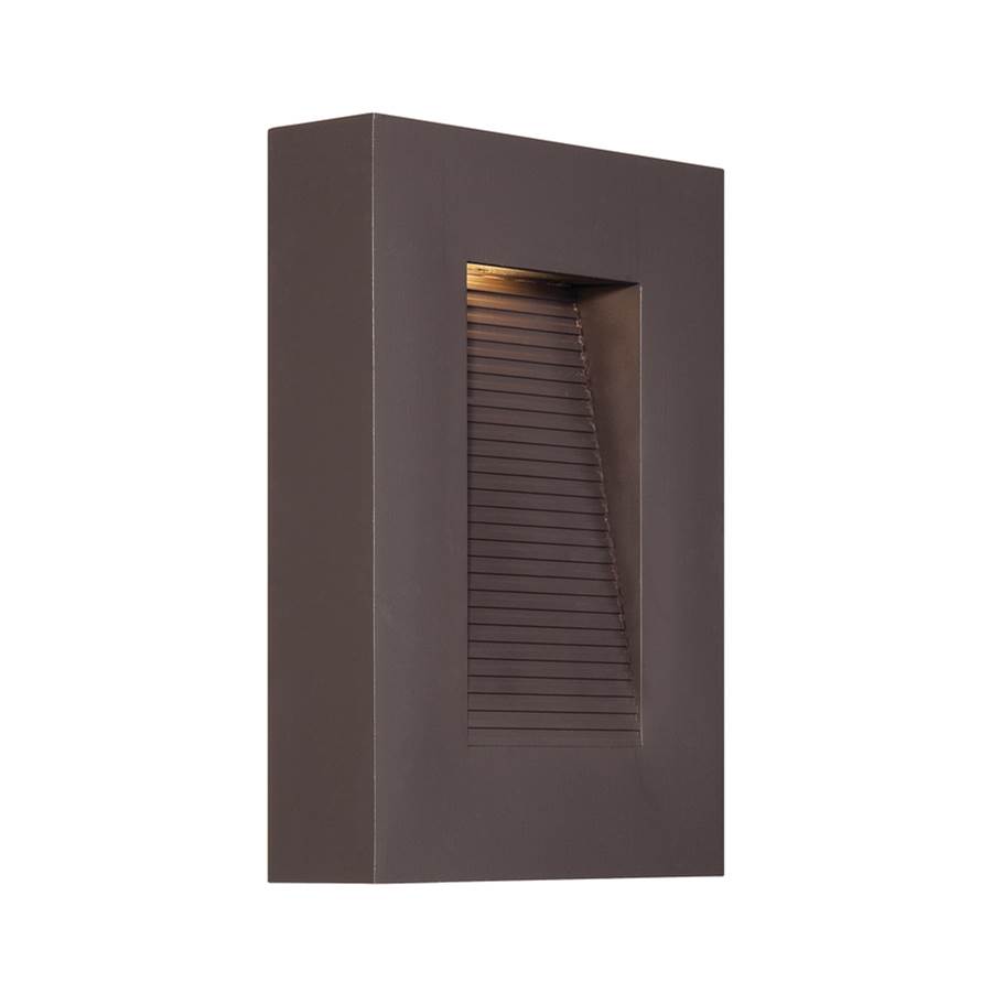 Modern Forms Urban 10'' LED Outdoor Wall Sconce Light 3000K in Bronze