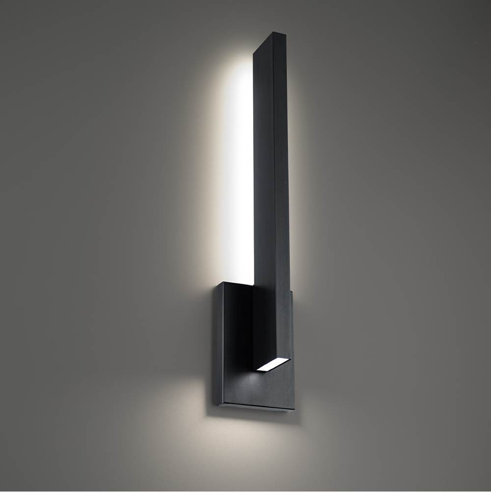 Modern Forms Mako 22'' LED Outdoor Wall Sconce Light 3500K in Black