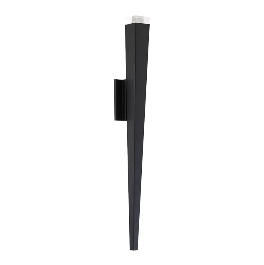 Modern Forms Staff 32'' LED Outdoor Wall Sconce Light 3500K in Black