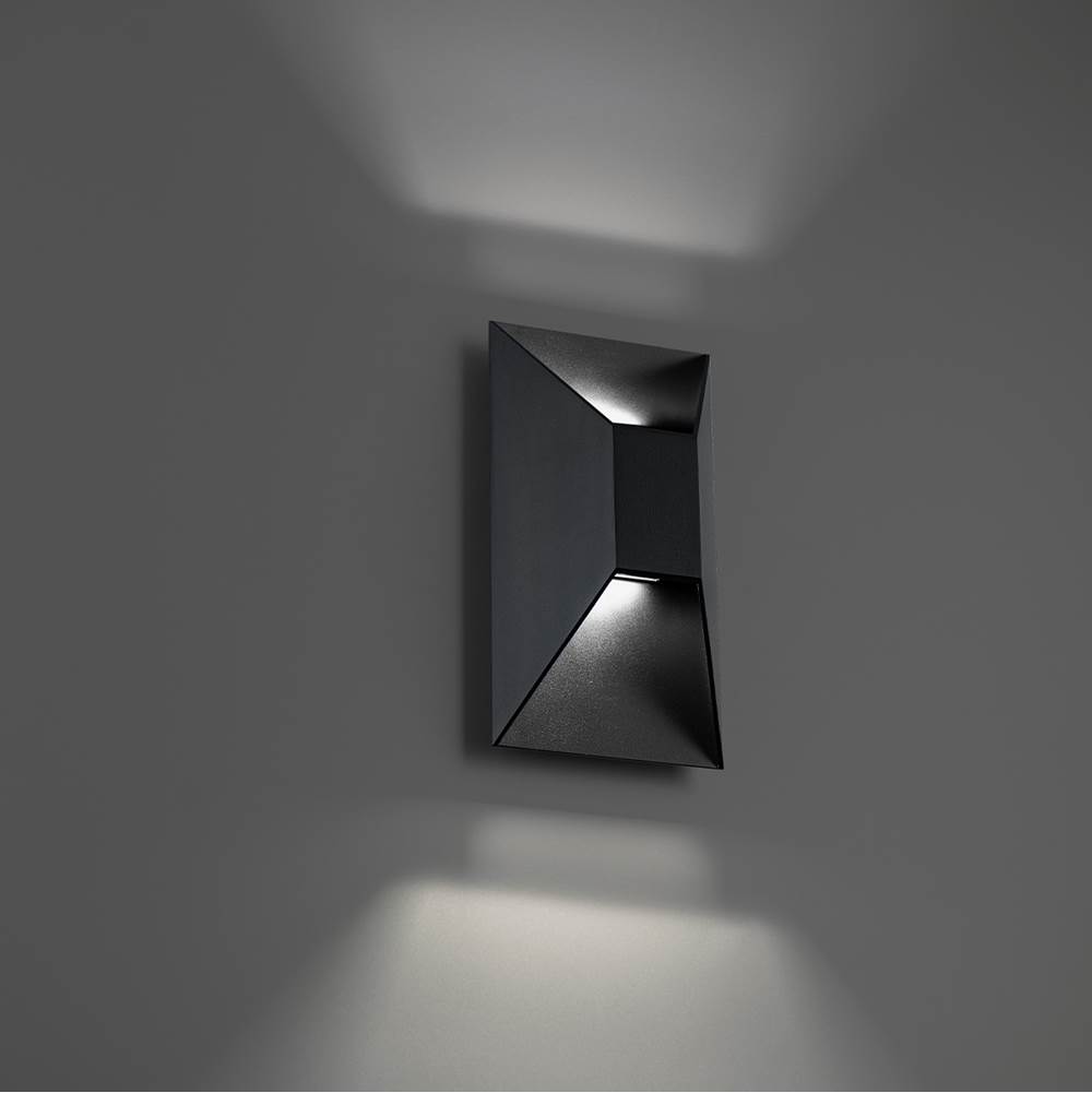 Modern Forms Maglev 10'' LED Outdoor Wall Sconce Light 3500K in Black
