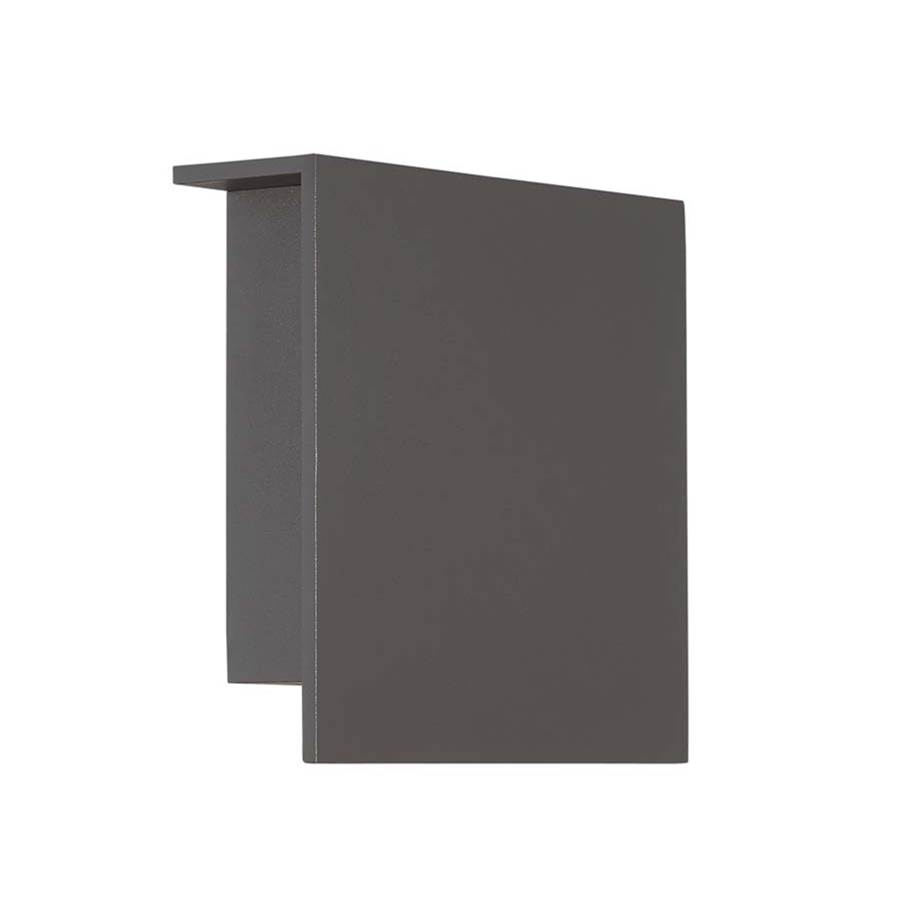 Modern Forms Square 8'' LED Outdoor Wall Sconce Light 3000K in Bronze