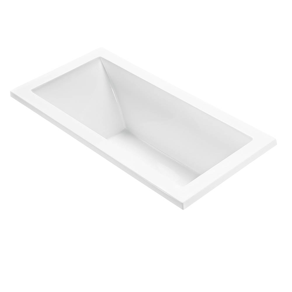MTI Baths Andrea 15 Acrylic Cxl Drop In Air Bath Elite/Microbubbles - White (60X30)