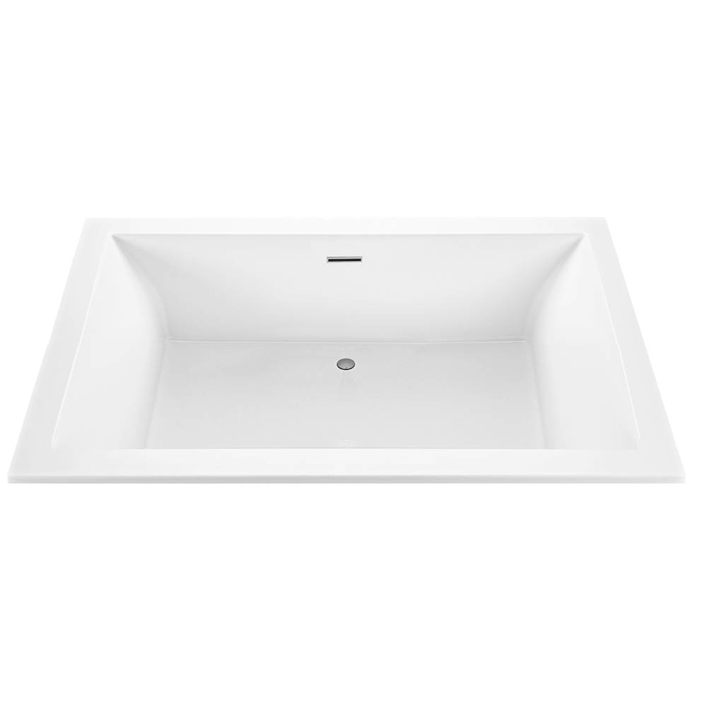 MTI Baths Andrea 18 Acrylic Cxl Undermount Air Bath Elite/Ultra Whirlpool - White (72X48.25)