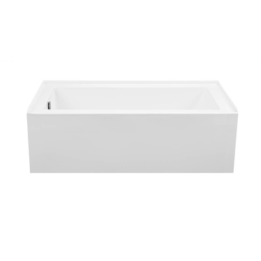 MTI Baths Cameron 2 Acrylic Cxl Integral Skirted Rh Drain Air Bath Elite/Ultra Whirlpool - White (60X30)