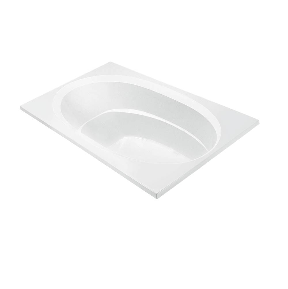 MTI Baths Seville 4 Acrylic Cxl Drop In Whirlpool - White (71.5X42)