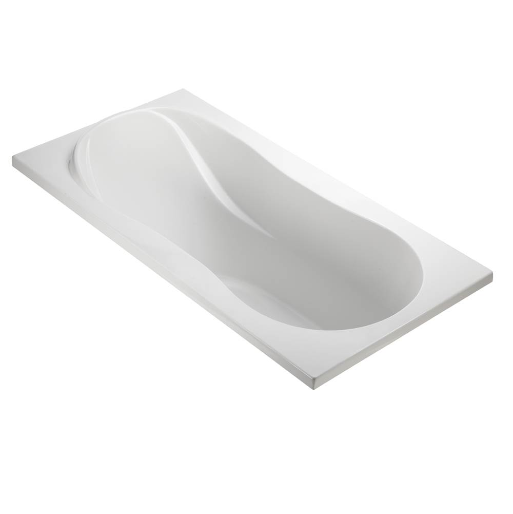 MTI Baths Reflection 1 Acrylic Cxl Drop In Air Bath Elite  - Biscuit (65.75X35.75)
