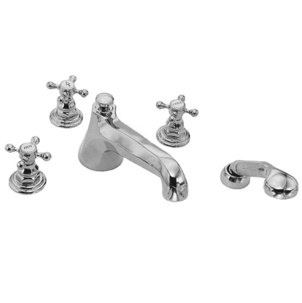 Newport Brass Astor Roman Tub Faucet with Hand Shower