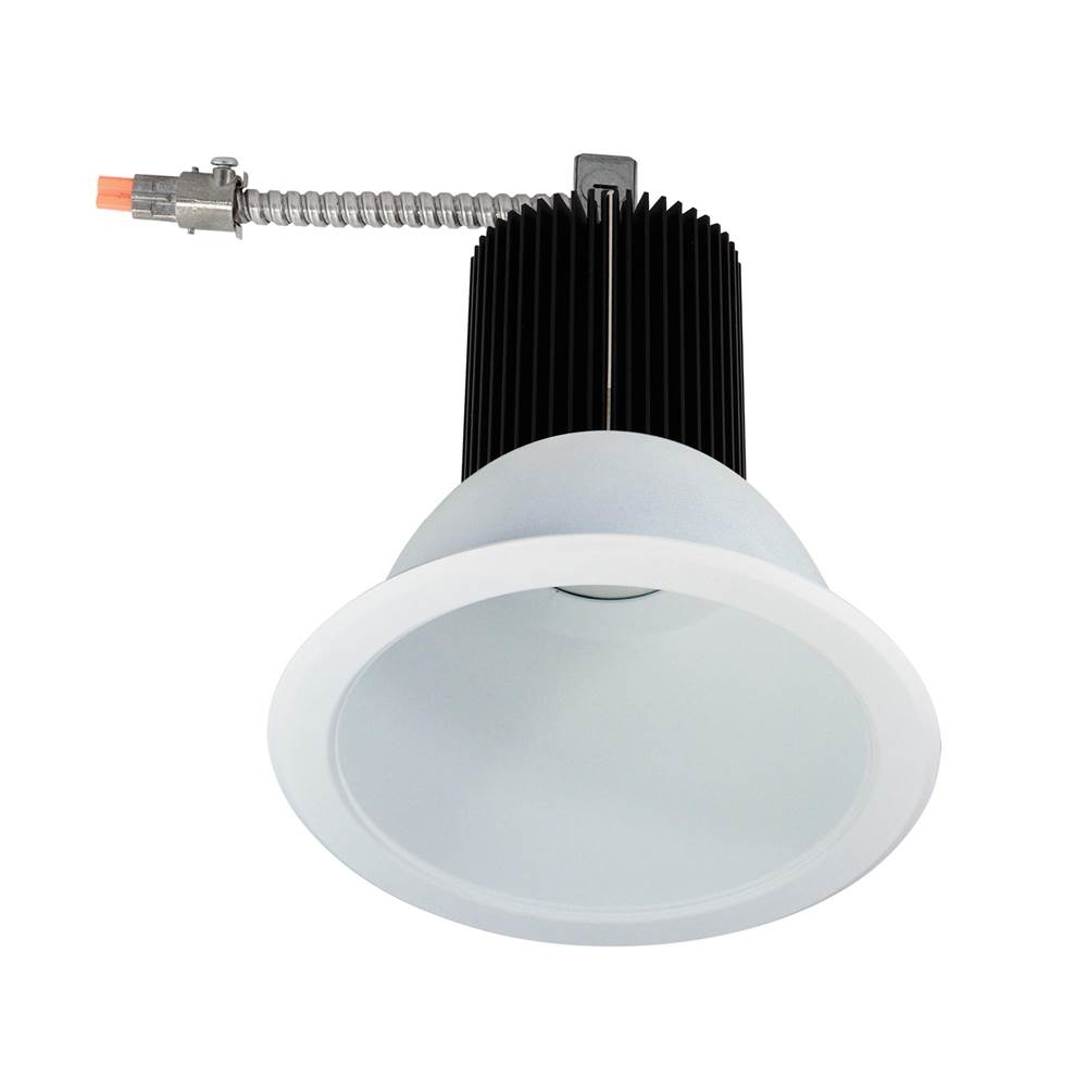 Nora Lighting 6'' Sapphire II Open Reflector, 2500L, 4000K, 40-Degrees Narrow Flood, Clear Diffused/Black