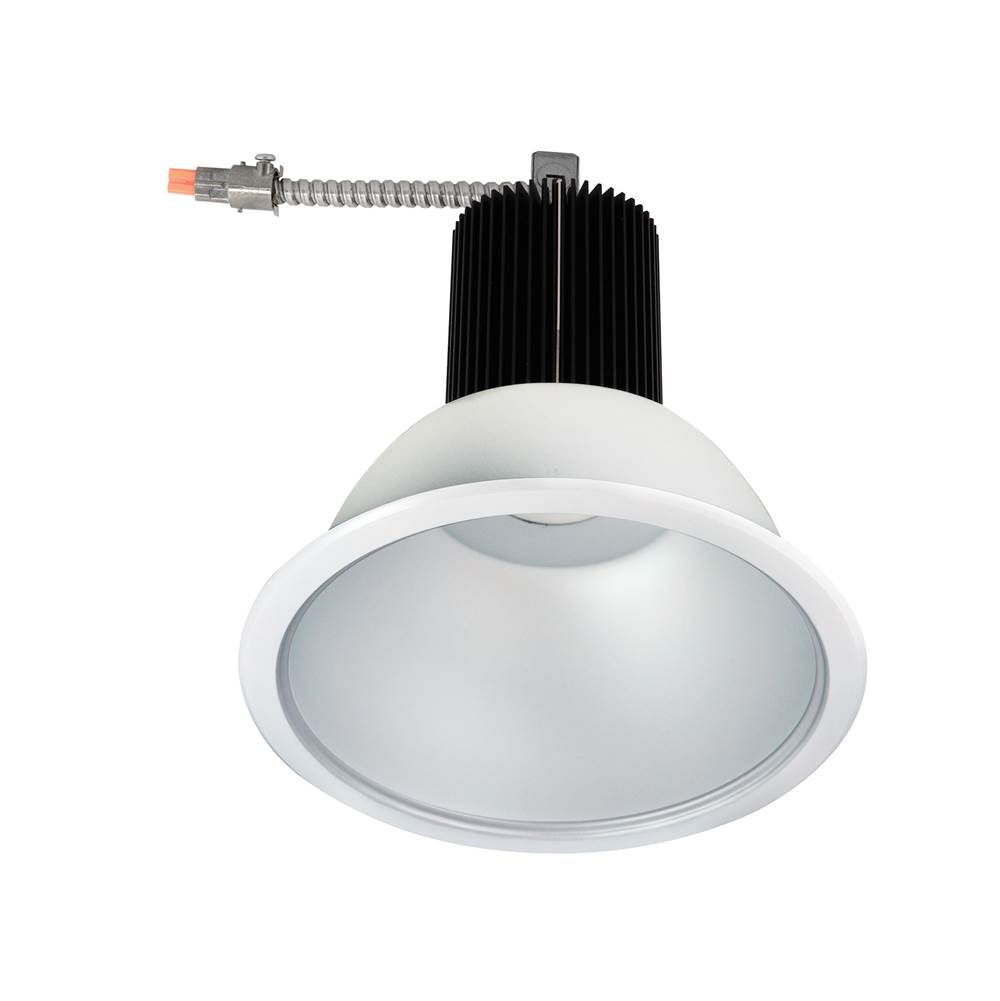 Nora Lighting 8'' Sapphire II Open Reflector, 3500L, 2700K, 40-Degrees Narrow Flood, Clear Diffused/White