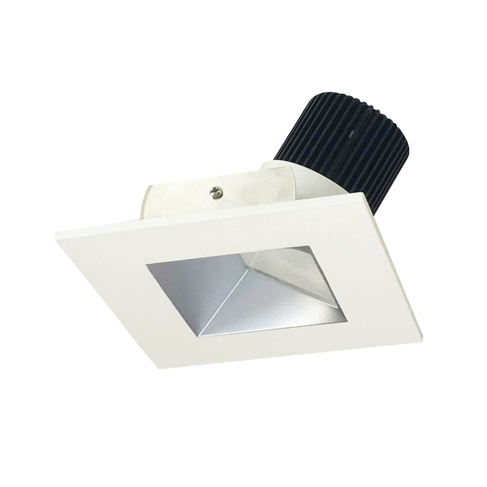 Nora Lighting 4'' Iolite HL Square/Square Wall Wash Reflector Non-Adjustable Trim, 1500/2000lm, 4000K, Haze/White (Not Compatible with 2500lm Housing)