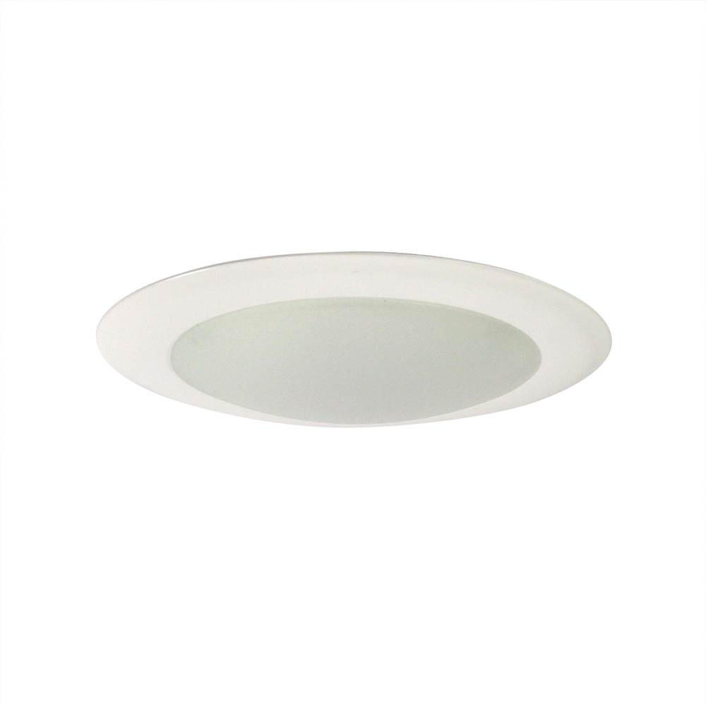 Nora Lighting 6'' AC Opal Title 24 Surface Mounted LED, 1100lm, 16.5W, 4000K, 120V Triac/ELV Dimming, White
