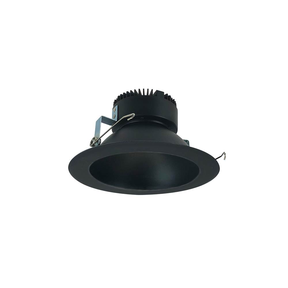 Nora Lighting 6'' Marquise II Round Reflector, 2500lm, 3500K, Medium Flood, Black (Available with Non-IC Housings Only)