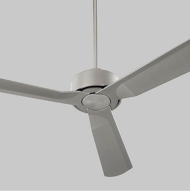 Oxygen Lighting Solis Indoor Outdoor Fan In Satin Nickel