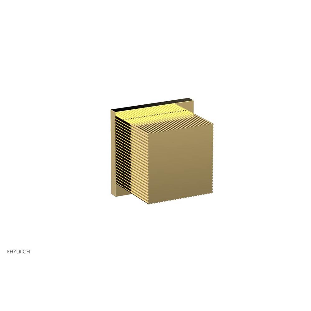 Phylrich STRIA Volume Control/Diverter Trim Cube Handle 291-38