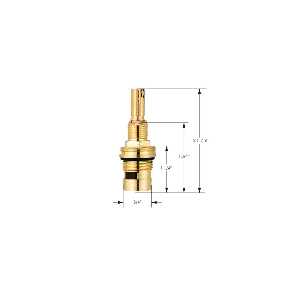 Phylrich 16 Point Stem Hot 1/2'' Replacement Cartridge (After 1991)