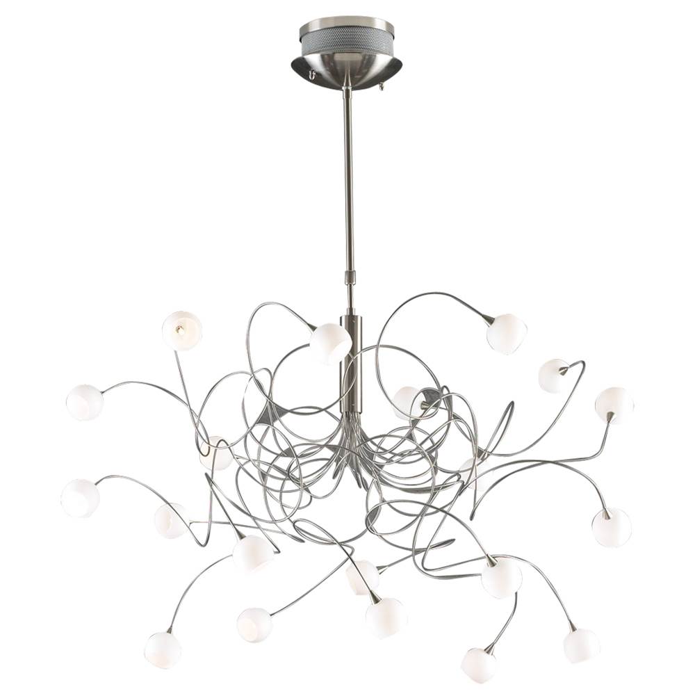 PLC Lighting PLC 20 Light Chandelier Fusion Collection 6030 SN