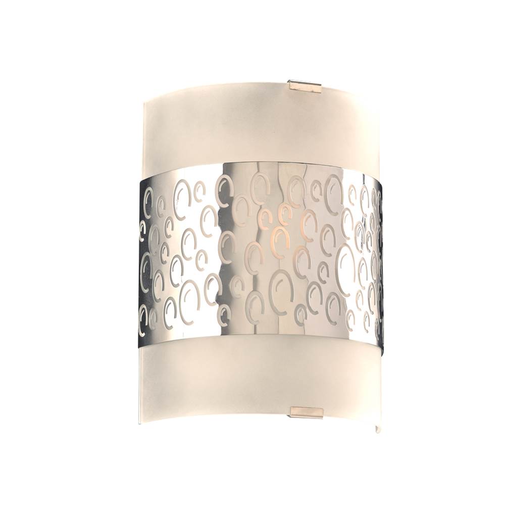 PLC Lighting PLC 1 Light Wall Sconce Clifton Collection 7585PC