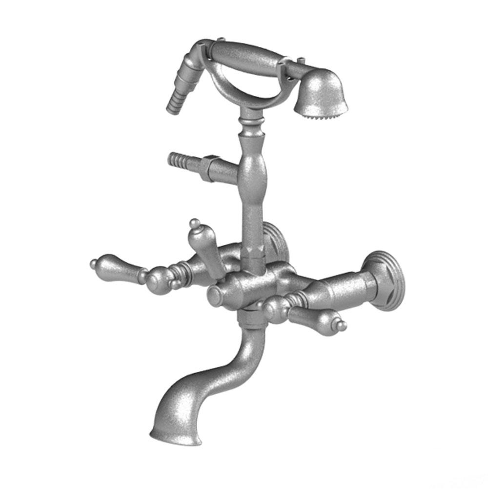 Rubinet Wall Mount Tub Filler With Hand Held Shower