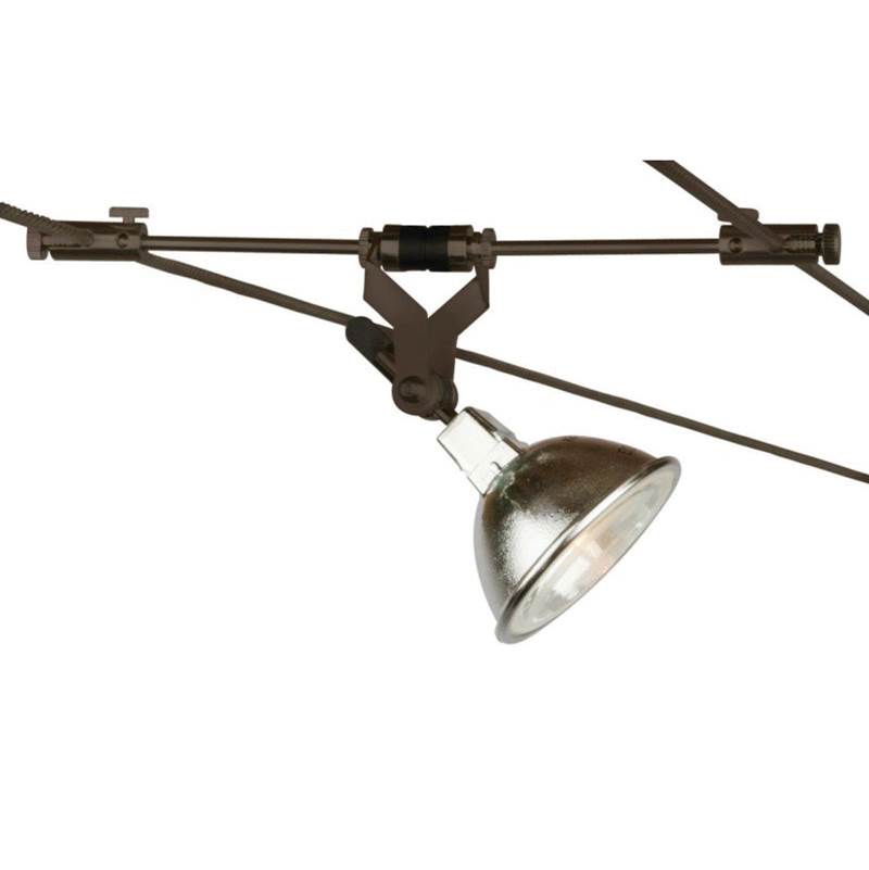Stone Lighting Vail Pivot Head, Black, MR16, LED, 7 W, for Cable System