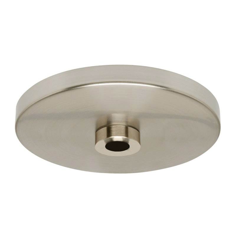 Stone Lighting Canopy, Line Voltage, Monopoint, 4'', Round, Polished Chrome