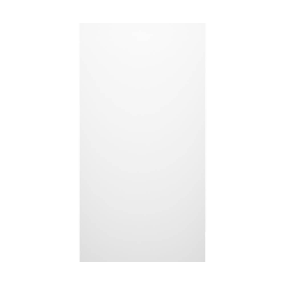 Swan SMMK-7250-1 50 x 72 Swanstone® Smooth Glue up Bathtub and Shower Single Wall Panel in White