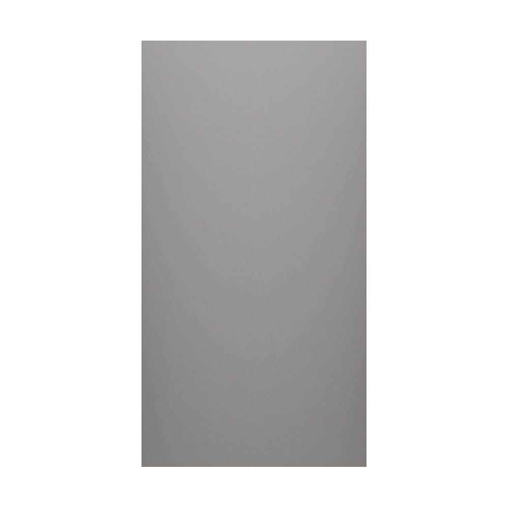 Swan SMMK-8436-1 36 x 84 Swanstone® Smooth Glue up Bathtub and Shower Single Wall Panel in Ash Gray
