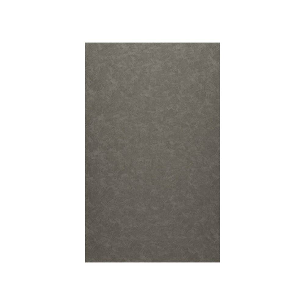Swan SS-6060-1 60 x 60 Swanstone® Smooth Glue up Bath Single Wall Panel in Charcoal Gray