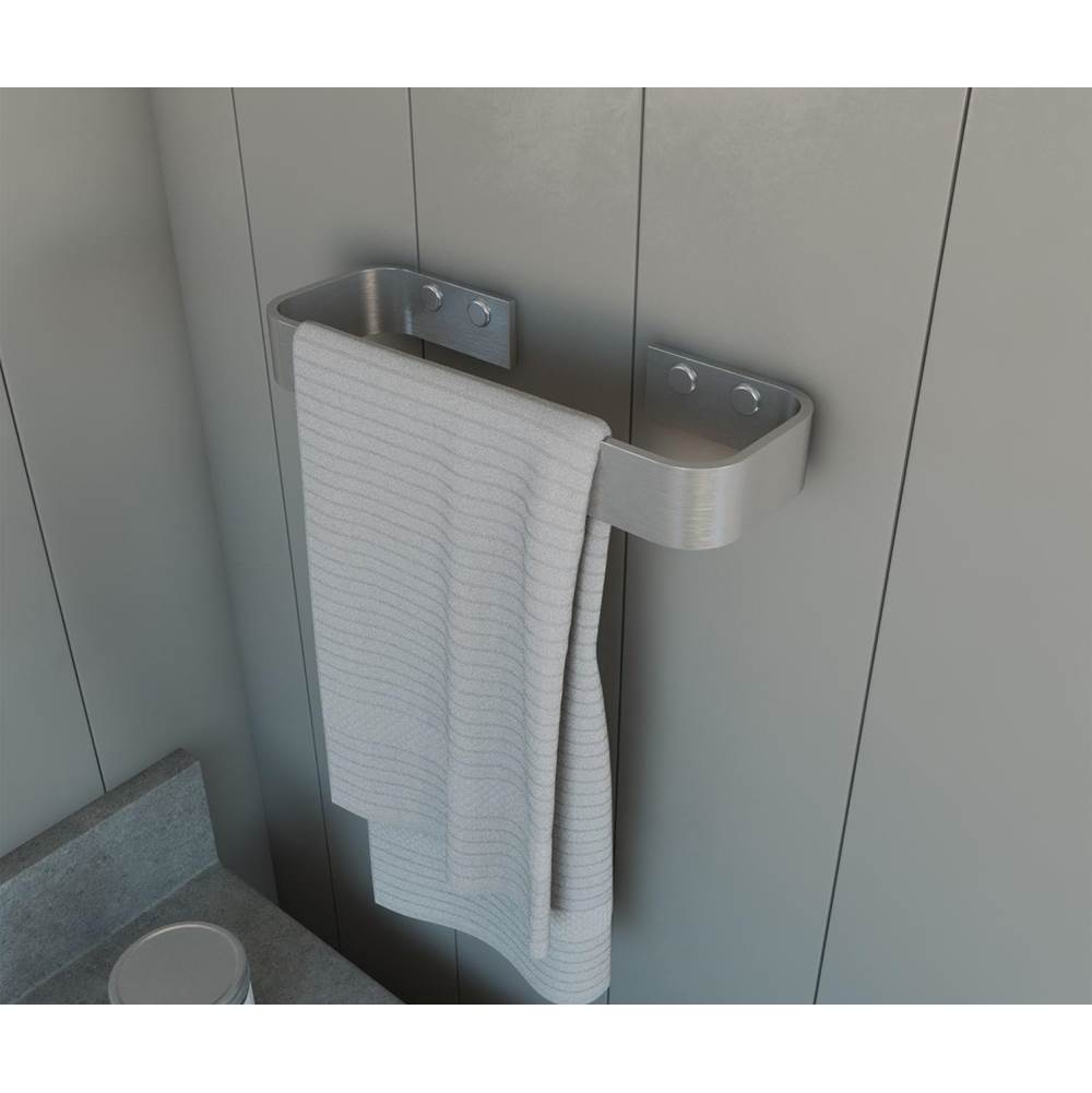 Swan Odile Suite Hand Towel Holder in Brushed Chrome