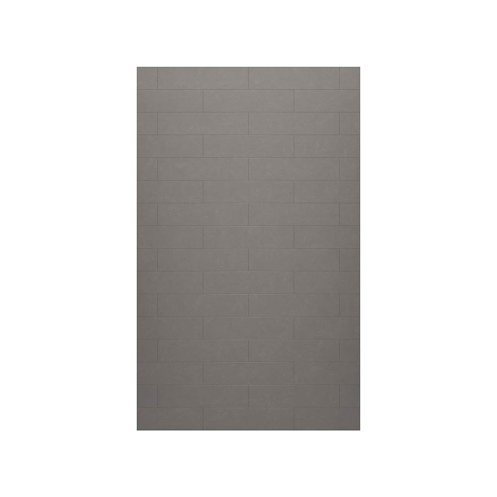 Swan MSMK-8430-1 30 x 84 Swanstone® Modern Subway Tile Glue up Bathtub and Shower Single Wall Panel in Sandstone