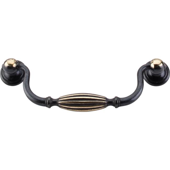 Top Knobs Tuscany Drop Pull 5 1/16 Inch (c-c) Dark Antique Brass